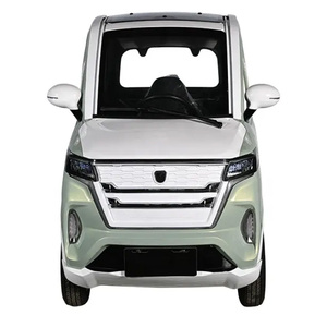 Mini berline électrique 3 places homologuée pour la route, à traction simple, intérieur clair, petite voiture électrique avec certificat CEE - Product Image 1