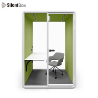 Cabine acoustique de réunion de bureau Cabines de bureau amovibles avec commande de climatisation