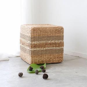 Diseño único, superventas, muebles para el hogar de jacinto de agua natural, mesa redonda de mimbre, algas marinas - Product Image 5