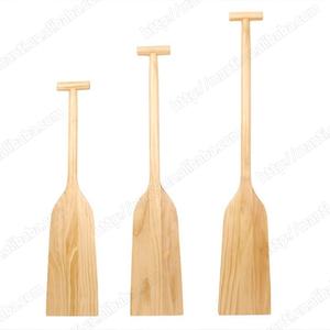 พายเรือแคนูไม้ที่มีด้ามจับตามหลักสรีรศาสตร์ทำจากไม้ที่มีคุณภาพสูงและเคลือบป้องกันเหมาะสำหรับการใช้งานและการตกแต่ง - Product Image 4