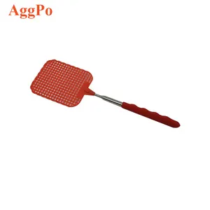 Long Kim Loại Xử Lý Mini Fly Đập Hộ Gia Đình Kính Thiên Văn Nhựa Bền Bug Đập Mở Rộng 26 Đến 73 Cm Manual Swat Fly Home