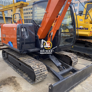 Excavadora Hitachi zx60 original de Japón con motor Isuzu CC-4JG1, miniexcavadora usada de 6 toneladas para agricultura y construcción zx65 zx70 - Product Image 2
