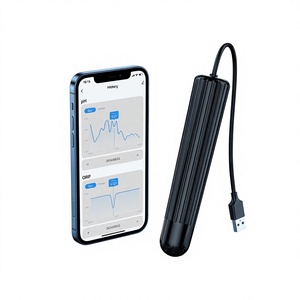 เครื่องตรวจวัดคุณภาพน้ำ 8-in-1 WiFi รุ่น AM8.0pro วัดค่า PH TDS EC ORP ความเค็ม อุณหภูมิ พร้อมระบบตรวจสอบอัจฉริยะ - Product Image 1