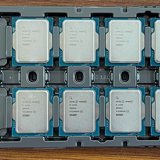 New Competitive Price Six Core for Xeon E-2456 Processor 18M Cache 2.6 GHz TDP 80W Workstation Entry Level Servers
