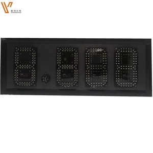 Large <strong>single</strong> <strong>digit</strong> 6 inch <strong>7</strong> <strong>segment</strong> display led pure red emitting color for gas station led price sign - Product Image 5