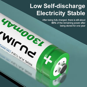 PUJIMAX batterie ricaricabili nimh all'ingrosso <span class=keywords><strong>aa</strong></span> 1300mah 1.2v nimh <span class=keywords><strong>aa</strong></span> batteria 4 pezzi <span class=keywords><strong>2a</strong></span> batteria lampada per giocattoli sveglia - Product Image 2