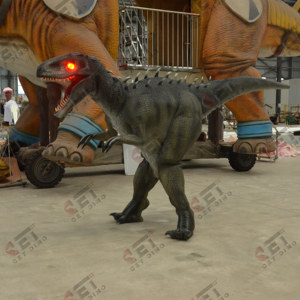 Costume da <span class=keywords><strong>Dinosauro</strong></span> Elettrico Animatronico con Occhi Rossi per Parchi a Tema Jurassic - Product Image 4
