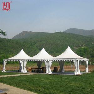 Outdoor White Pvc 3x3 5x5 6x6m 8x8m 10x10m Canopy <b>Marquee</b> UV Resistant <b>Party</b> Pagoda Tent for Sale - Product Image 3