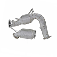 Tuyau d'échappement sport haute performance SS304 sans voyant d'erreur moteur pour Audi A5 2.0T B9.5 2020-2024