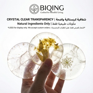 Jabón Floral Artesanal de Lujo con Flores Reales Preservadas, Jabón Transparente de Glicerina para Spa, Cuidado de la Piel, Recuerdo, Caja de Regalo, Venta al por Mayor - Product Image 3