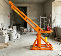 Mini-grue de levage portative en gros d'usine, cadre en acier épaissi, rotation à 360 degrés, capacité de levage de 200 kg