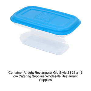 Gio Style Rectangular Airtight <b>Container</b> 2 L 23 × 16 × 11 h cm - Product Image 2