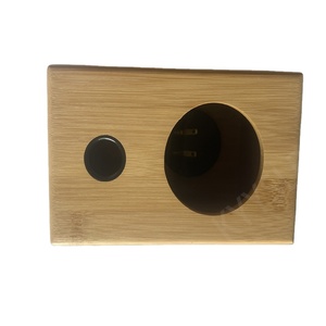 KYYSLB Cassa Vuota per Altoparlante da 3 Pollici in Legno di Bambù, per Audio Domestico, Altoparlanti Full Range Passivi - Product Image 1
