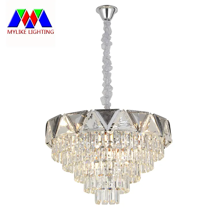 Candelabro redondo de hierro y cristal para decoración de casa, lámpara Led de estilo nórdico, blanco frío y cálido