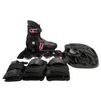 OEM ODM Patins à roues alignées Freestyle pour enfants de couleur rose et bleu personnalisés Patins à roulettes avec roues en PU lumineuses