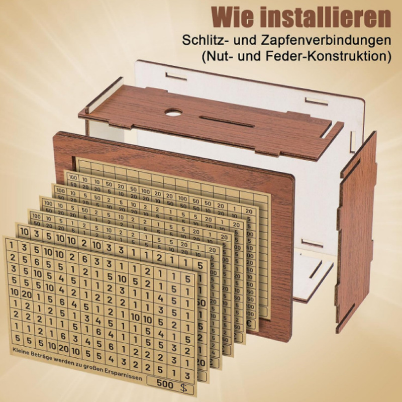 Version dollar américain avec 13 autocollants