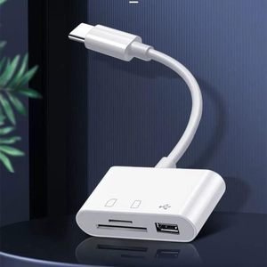 ฮับ <span class=keywords><strong>USB</strong></span> C 3-in-1 พร้อมช่องอ่านการ์ด SD เป็น Micro SD TF, ช่องอ่านการ์ดกล้อง, อะแดปเตอร์เชื่อมต่อ, พอร์ต <span class=keywords><strong>USB</strong></span> 3.0 - Product Image 4