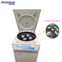 Centrífuga de Laboratorio de Tipo Piso Estable Hengnuo 5-5N 5500rpm 5330xg 4*750ml Acero+aluminio para Laboratorio Médico Bioquímico Químico
