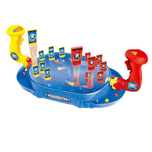 Flipper Small Shooting Game bambini flipper Machine gioco da tavolo Battle Game Table Plastic For Children - Product Image 1