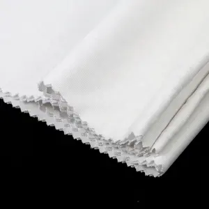 Functionele Waterdichte Micro Modal Single Jersey T-shirt Recycle Polyester Katoen Stretch Stof Ontwerpen
