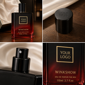 <strong>Dark</strong> Amber <strong>Oud</strong> Leather Black Red Gradient Bottle Cologne Perfume for Men 100ml Wholesale Long Lasting Fragrance Spray - Product Image 4