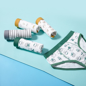 Caleçons et shorts d'été fins pour garçons, en pur coton, sans coutures, ne piquent pas <span class=keywords><strong>la</strong></span> peau - Product Image 3
