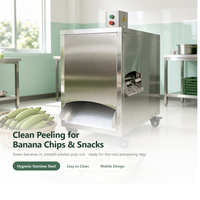 OEM ODM Groene Bananen Schilmachine 150kg/u Automatische RVS Plantain Schiller voor Chipsfabriek Leverancier