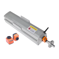 Rail de guidage linéaire large de 120 mm, course efficace de 50-500 mm, vis de précision HGR15, table coulissante manuelle entièrement fermée et anti-poussière
