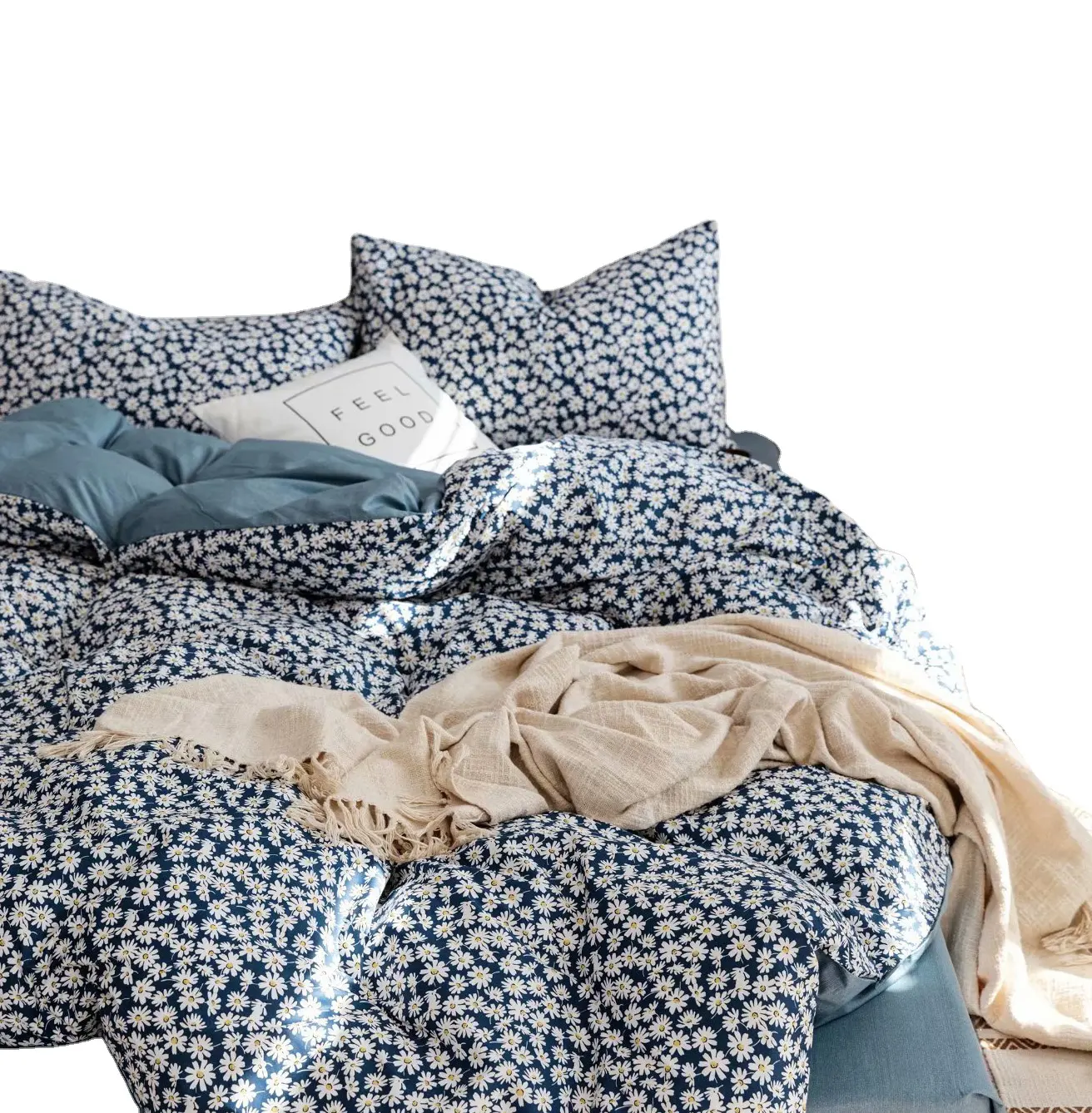 Новый роскошный 100% органический 60s Тенсел с цветочным рисунком наборы постельных принадлежностей простыней на кровать комплекты постельных принадлежностей tencel