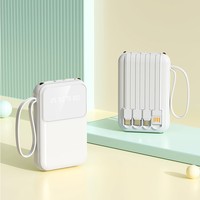 Offre d'échantillon à 1 $ : Batterie externe portable authentique, mini chargeur à charge rapide pour les voyages et l'extérieur