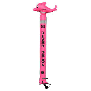 KEEP DIVING 1.5M/1.8M Flotteur de signalisation SMB à tête de dessin animé pour plongeur, équipement de plongée en profondeur SMB-977 - Product Image 6