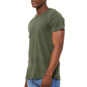 Camisetas de Algodón 100% Transpirables de Corte Regular al por Mayor con Logotipo Impreso o Bordado para Hombre y Mujer, Cuello Redondo, Manga Normal - Product Image 4