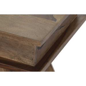 TABLE BASSE EN SHEESHAM NATUREL 140x40x45 - Product Image 4