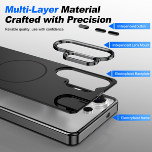 <b>Camera</b> Frame Lens Protect Full Wrap Magnetic Shockproof Mobile Phone Cases For Samsung S26 Anti-Drop - Product Image 2