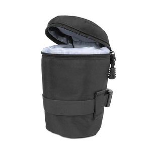 Weather-Resistant Padded Nylon <b>Camera</b> Lens Case Protective Lens Storage Bag <b>Pouch</b> - Product Image 1