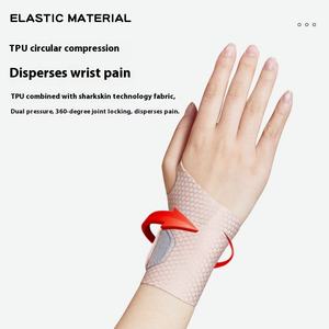 Wholesale <b>Wristbands</b> Lightweight Nylon Wrist Support Sleeve for Outdoor Sports Breathable Anti-Slip Band Indoor/Outdoor Use - Product Image 5