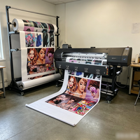 Impresora Flexográfica Automática de 1800/1900 mm con Tinta Eco Solvente a Base de Agua, Impresión sin Bordes de Alta Calidad para Publicidad
