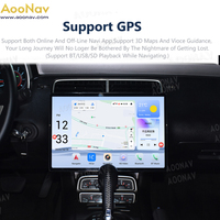 Écran stéréo tactile d'autoradio QHD IPS de 15 pouces pour Chevrolet Camaro 2010-2015 Unité principale de lecteur multimédia Carplay de Navigation GPS