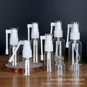 Bouteille de pulvérisation transparente pour animaux de compagnie, 10ml, 20ml, 30ml, rotative avec poignée, portable pour le nettoyage - Product Image 1