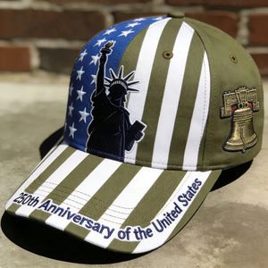 Gorra de Béisbol Deportiva Vintage de 6 Paneles con Estampado Digital de la Estatua de la Libertad de EE. UU., Bordado 3D, Visera Unisex, Personalizada, Estilo Urbano Informal, Protección Solar - Product Image 5