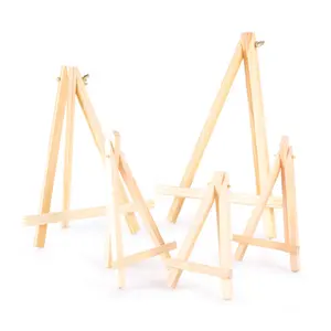 18*24cm Kids Mini Wooden Easel Art Painting Stand Display Holder Drawing for School Student Artist Supplies