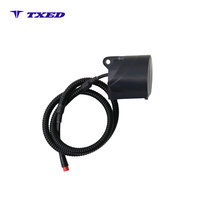 Phare avant LED noir étanche IP67 haute luminosité avec interrupteur à capteur, dynamo pour batterie, éclairage de vélo Xingcheng HL2800-80