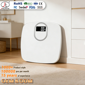 180KG <span class=keywords><strong>personne</strong></span> LED affichage bleu rétro-éclairage corps balance numérique - Product Image 1