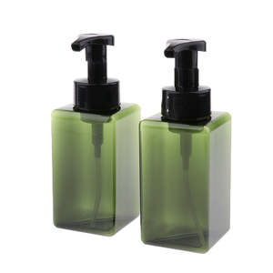 Nhà Sản Xuất Chất Lượng Cao Rỗng 250Ml 450Ml 650Ml Nhựa Hình Vuông Bọt Bơm Chất Lỏng Xà Phòng Dispenser Tạo Bọt Chai - Product Image 1