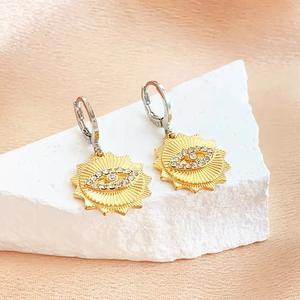 Kalung Wanita Menawan Berlapis-lapis dengan Mata Jahat, Desain Baru <span class=keywords><strong>2026</strong></span>, Bahan Stainless Steel, Pengait Pendakian yang Dapat Dilepas, Berhiaskan Berlian, DIY - Product Image 2