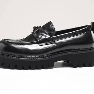 Zapatos casuales para hombre con suela gruesa de nuevo estilo, cuero genuino, cómodos y transpirables, zapatos de hombre a la moda - Product Image 3