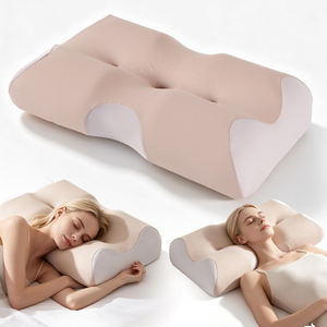 <span class=keywords><strong>Oreiller</strong></span> cervical orthopédique en mousse à mémoire de forme pour soulager les douleurs <span class=keywords><strong>cervicales</strong></span>, personnalisé OEM, pour la vente au détail transfrontalière - Product Image 3