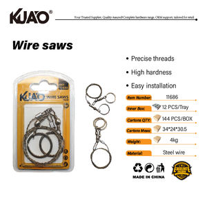 Scie à fil portative légère et compacte pour réparation domestique DIY, 70 cm, en emballage blister - Product Image 3