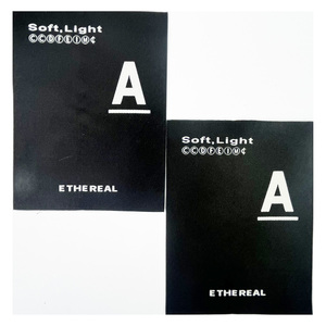 Tùy chỉnh mật độ cao lõm lồi hiệu ứng quần áo dệt các bản vá lỗi vuông may nhãn thêu trong chất liệu Polyester - Product Image 1