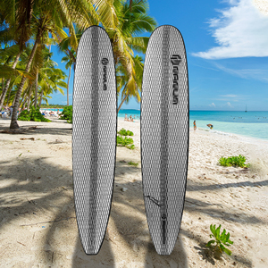 Tavola da <span class=keywords><strong>Surf</strong></span> in Resina Epossidica con Fibra di Vetro e Pinna, Longboard per Surfing - Product Image 4